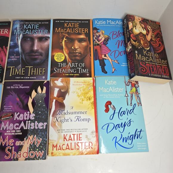 Vtg Romance Book Books Erotic Fiction Katie Macalister Lot of 11 Adult - Picture 4 of 7
